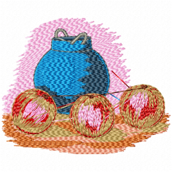 Vase For Flowers Embroidery Design 1 Vase For Flowers Embroidery Design 1